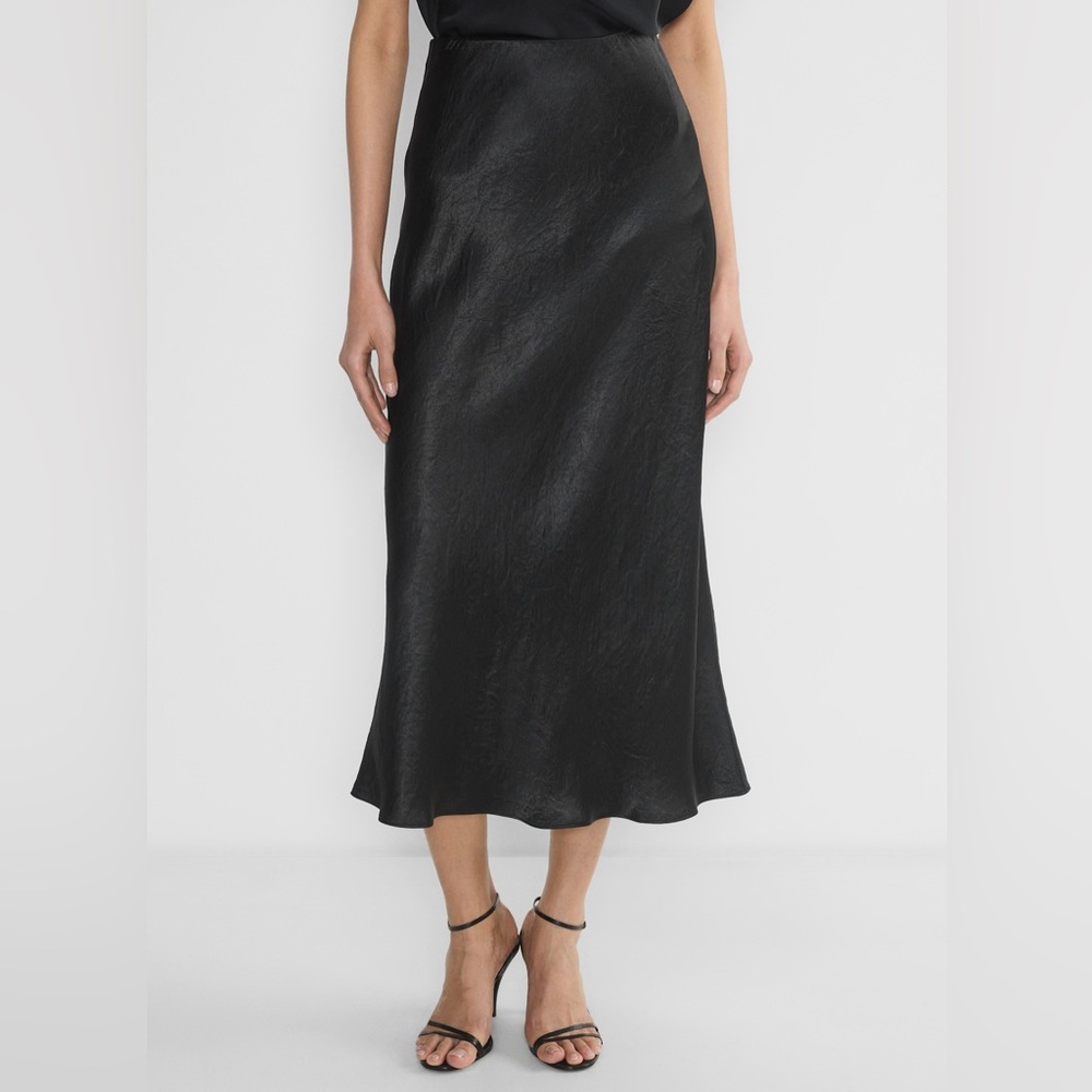 Babaton Satin Slip Maxi Skirt